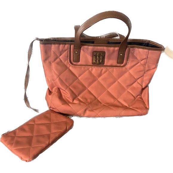 Tommy Hilfiger quilted purse and wallet set. - Picture 2 of 5